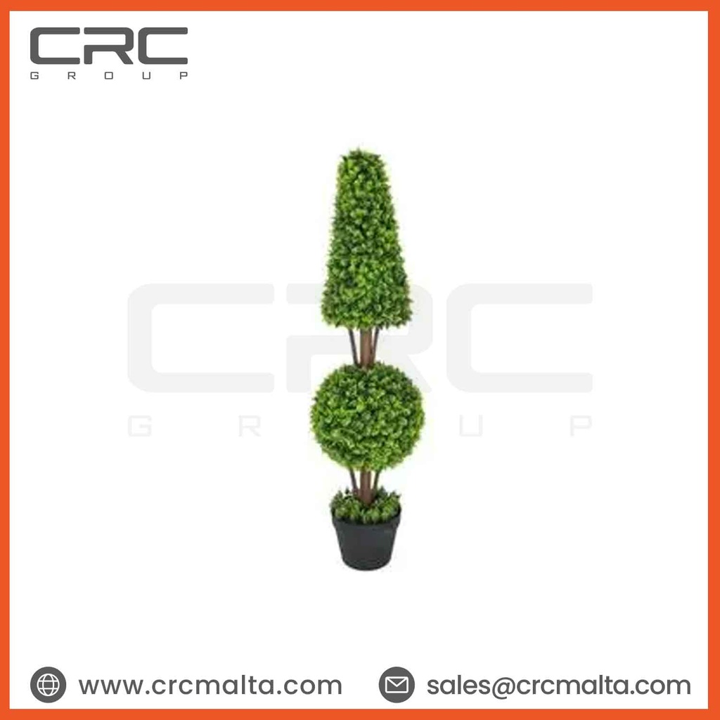 CRC Artificial Boxwood Topiary Plant